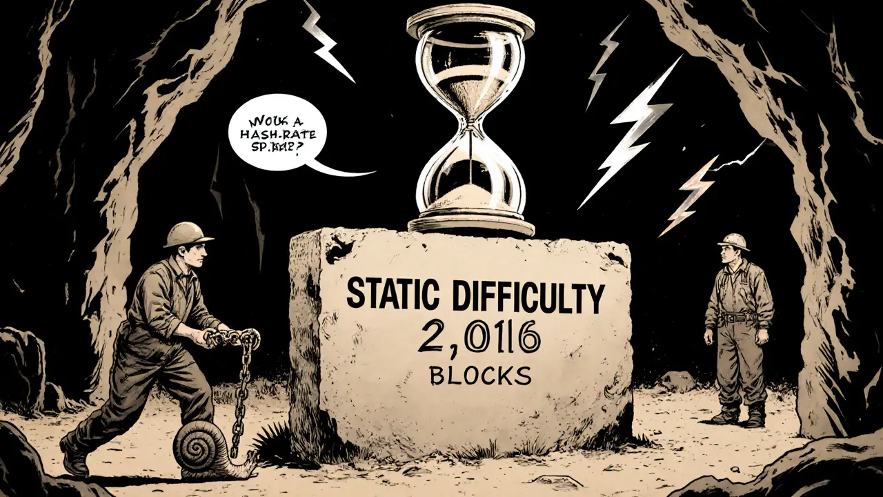 The Future of Adaptive Mining Difficulty in Blockchain