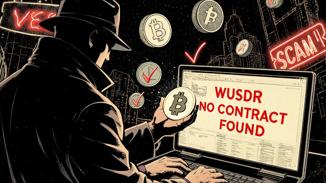 What is Wrapped USDR (WUSDR)? The Truth About This Non-Existent Crypto Token