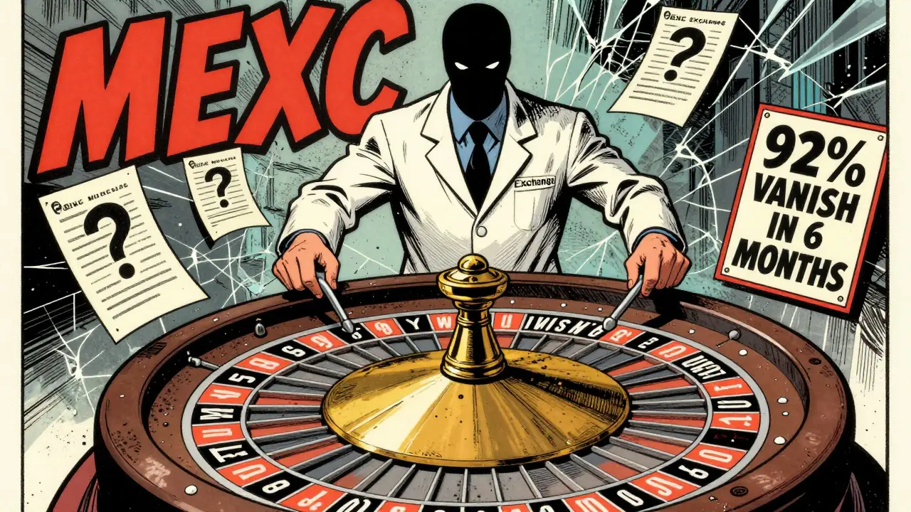 A faceless figure controls a roulette wheel labeled PEEZY and LOST MONEY.