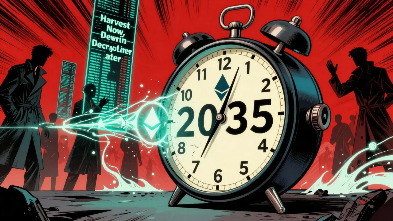 Timeline for Quantum Computing Threat to Blockchain Encryption