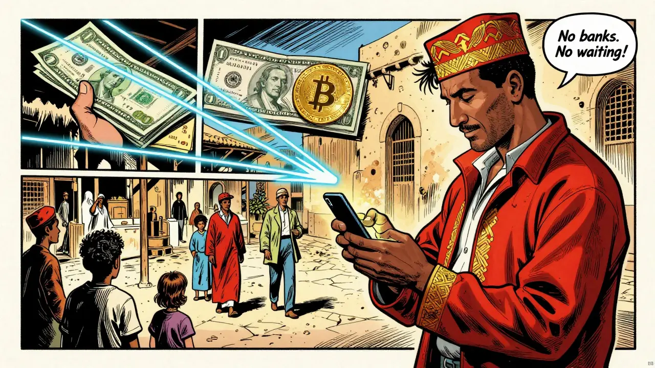 How Moroccans Use Cryptocurrency for International Payments Despite the Ban