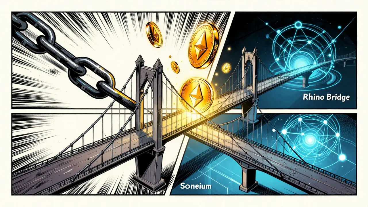 Assets bridging from Ethereum to Soneium network