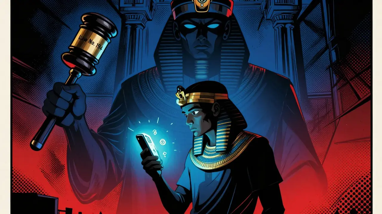 Cross-border crypto transfers from Egypt: Legal risks and penalties