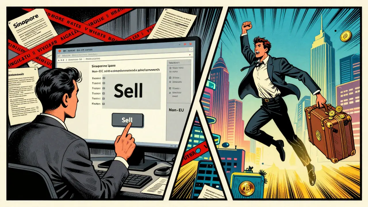 Trader fleeing strict EU regulations for freer markets