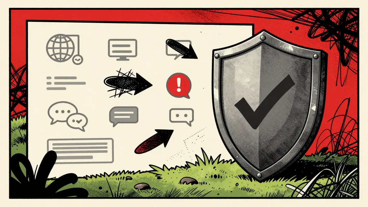 Verification shield protecting digital assets from phishing attacks